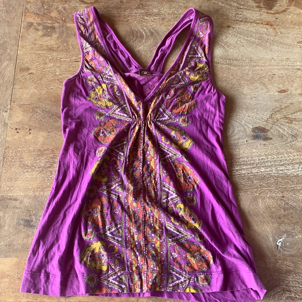 Language Purple Tank Top